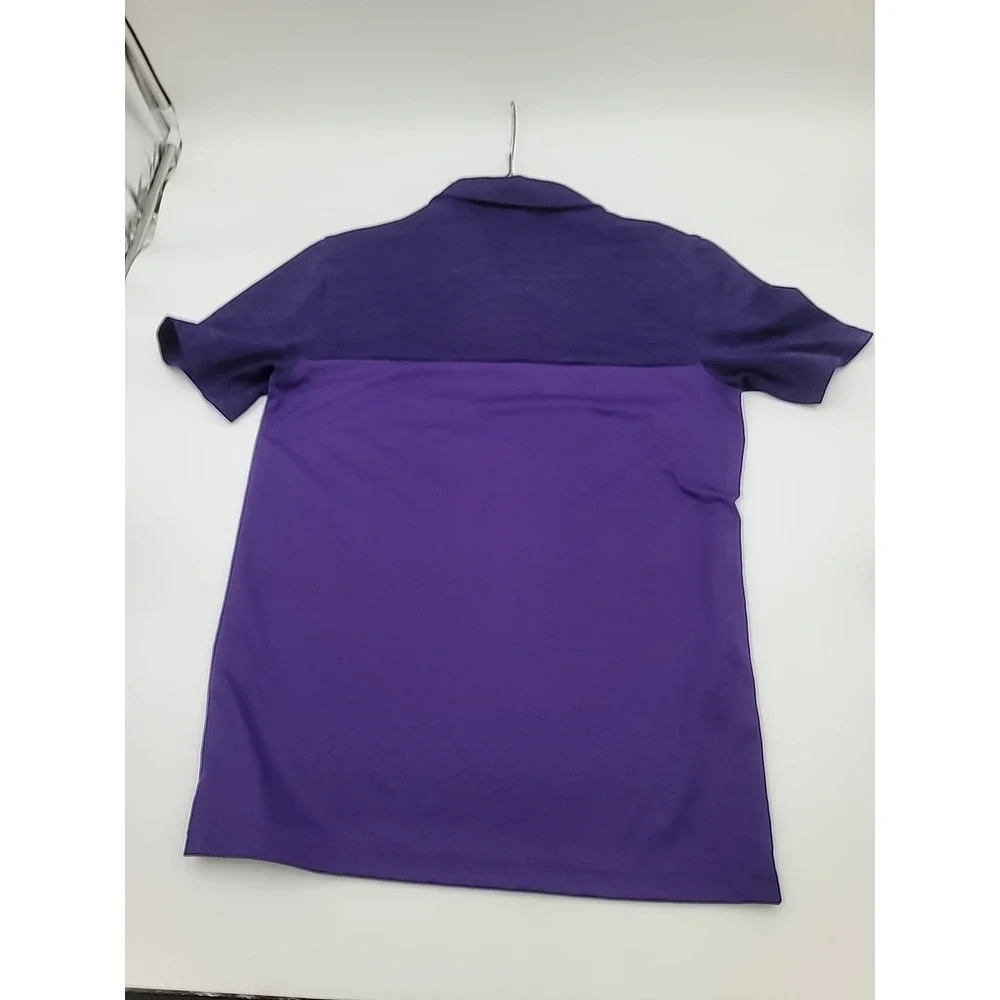 Fanatics NFL Minnesota Vikings Mens Polo Shirt Sz M Purple Yellow‎